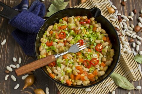 Vegetable Ragout with Beans