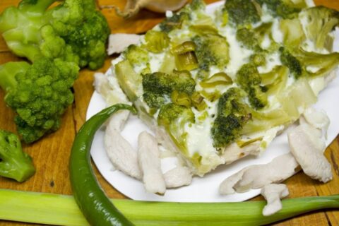 Broccoli and Chicken Fillet Casserole