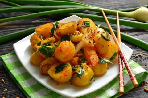 Indian-Style Spiced New Potatoes