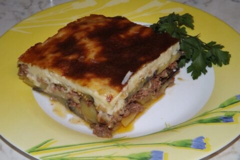 Greek Moussaka, or ‘Shepherd’s Dish’