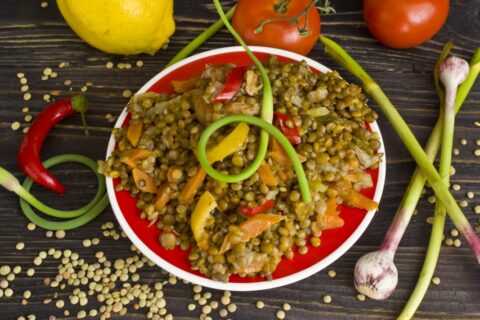 Lentil and Chicken Stew