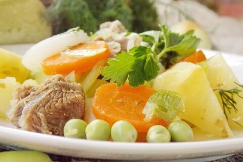 Summer Stew with Young Vegetables
