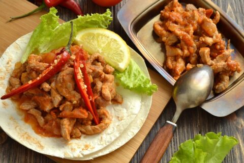 Pork Fajitas