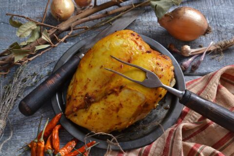 Oven-Baked Chicken Breast with Liquid Smoke
