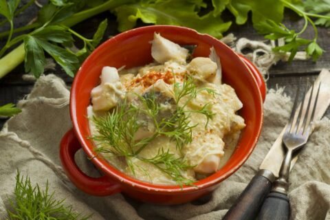 Pollock in Polish-Style Sauce