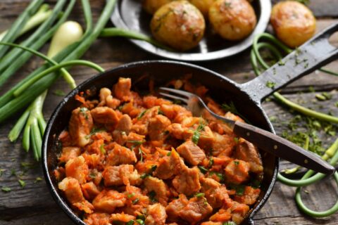 Pork Goulash with Gravy