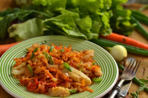 Hake with Vegetables — A Fish for a Low-Calorie, Yet Delicious Menu