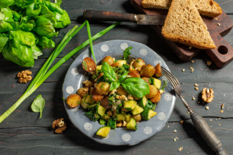 Potato Salad with Cucumbers