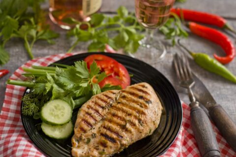 Juicy Grilled Chicken Fillet