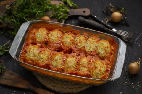 Lenivye Golubtsy — Lazy Cabbage Rolls with Sauerkraut and Chicken Fillet