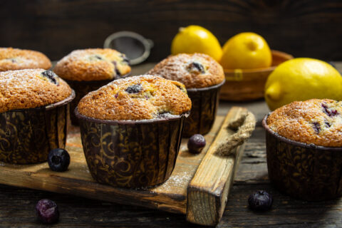 Lemon Blueberry Muffins