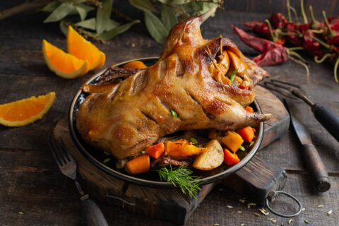 Juicy French-Style Duck with Oranges