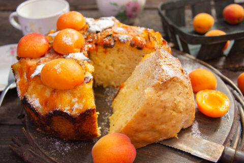 Apricot Upside-Down Cake