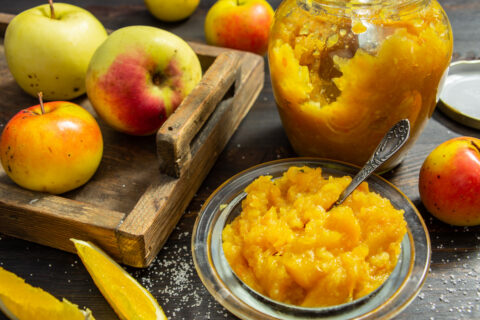 Pumpkin, Orange, and Apple Jam