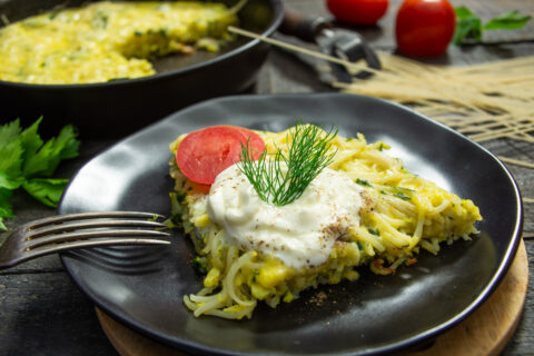 Frittata — Italian-Style Omelette with Vermicelli
