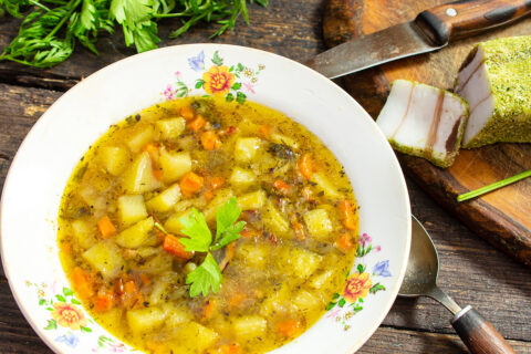 German Potato Soup
