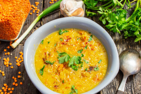 Carrot and Lentil Soup