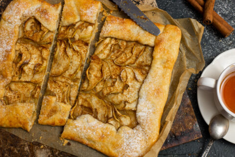 Lenten Apple Galette