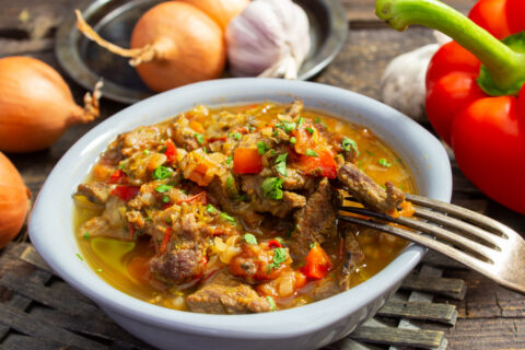 Thai-Style Braised Beef with Vegetables