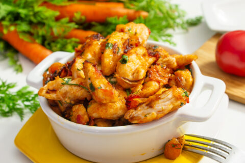 Chicken Fillet with Vegetables in 15 Minutes
