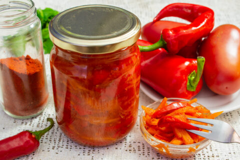 Lecho — Carrot, Pepper, and Tomato Stew