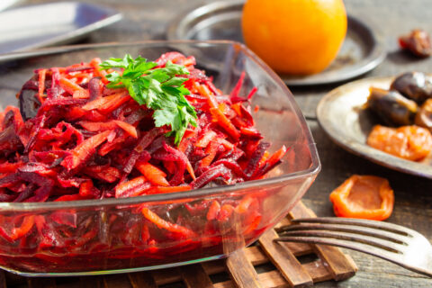 Moroccan Beet and Carrot Salad