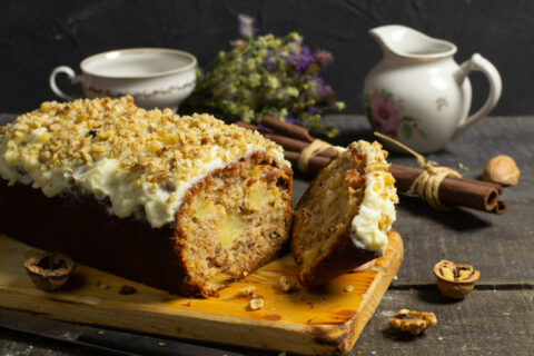 Oven-Baked Canned Pineapple Cake