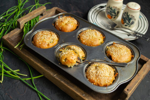 Pirozhki with Saury and Potato — Savory Fish and Potato Pies