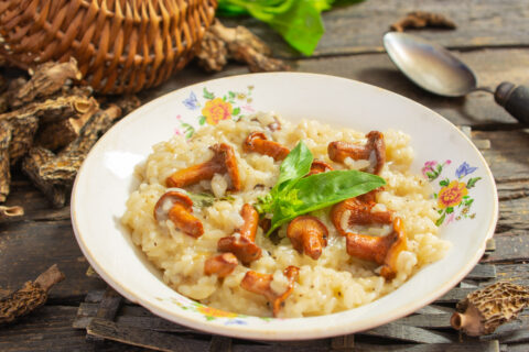Mushroom Risotto