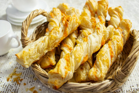 Puff Pastry Cheese Sticks