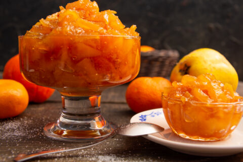 Varenye iz Aivy s Mandarinami — Quince and Mandarin Jam