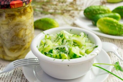 Preserving Overgrown Cucumbers