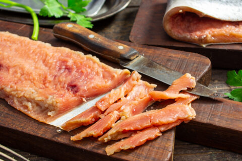Dry-Cured Pink Salmon