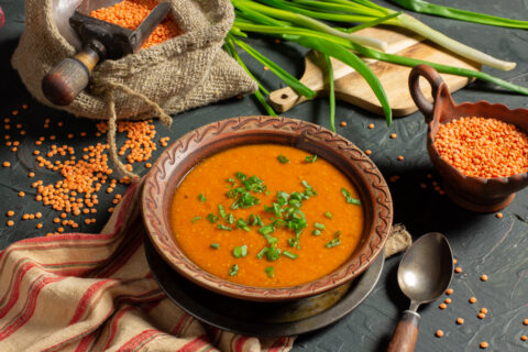 Turkish Red Lentil Soup (Mercimek)