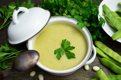 Green Bean Purée Soup