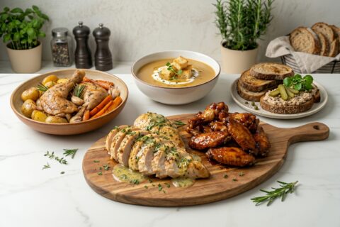 Weekly Meal Prep: How to Make Five Restaurant-Quality Dishes From Two to Three Whole Chickens