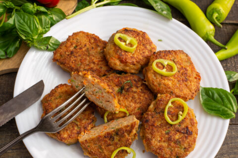 Salmon Patties with Semolina