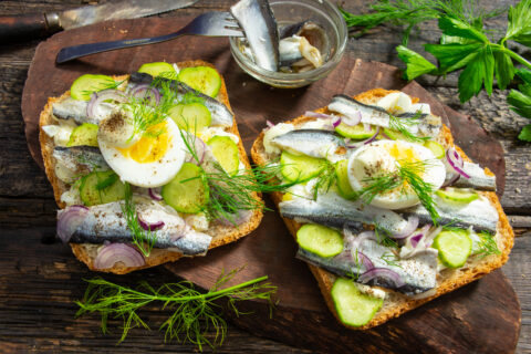 Salted Baltic Herring