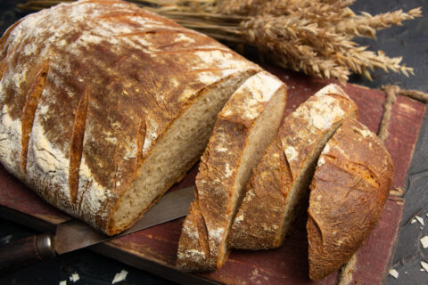 Dry Sourdough Starter Bread