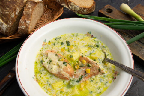 Ocean Perch Soup