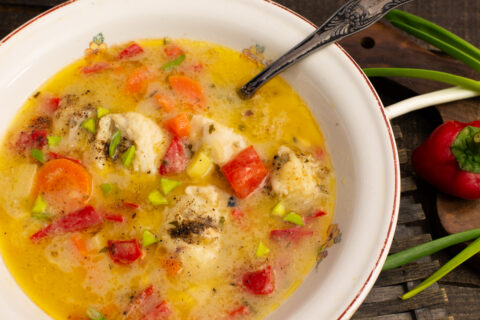 The Most Delicious Cod Soup