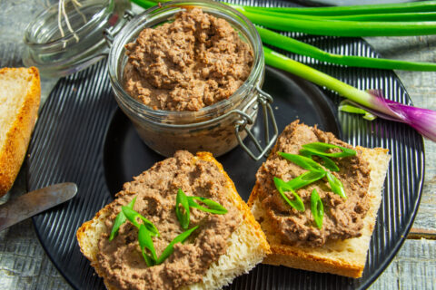 Chicken Liver Pâté with Powdered Milk