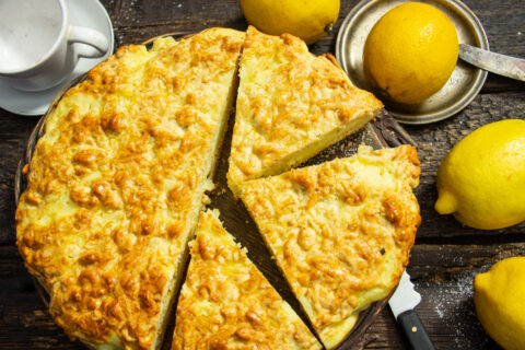 Lemon Tvorozhnik (Farmer’s Cheese Pie)